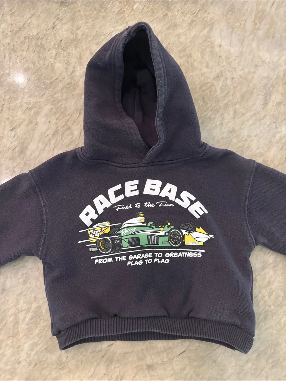 Zara Car Print Hoodie - RUNS SMALL